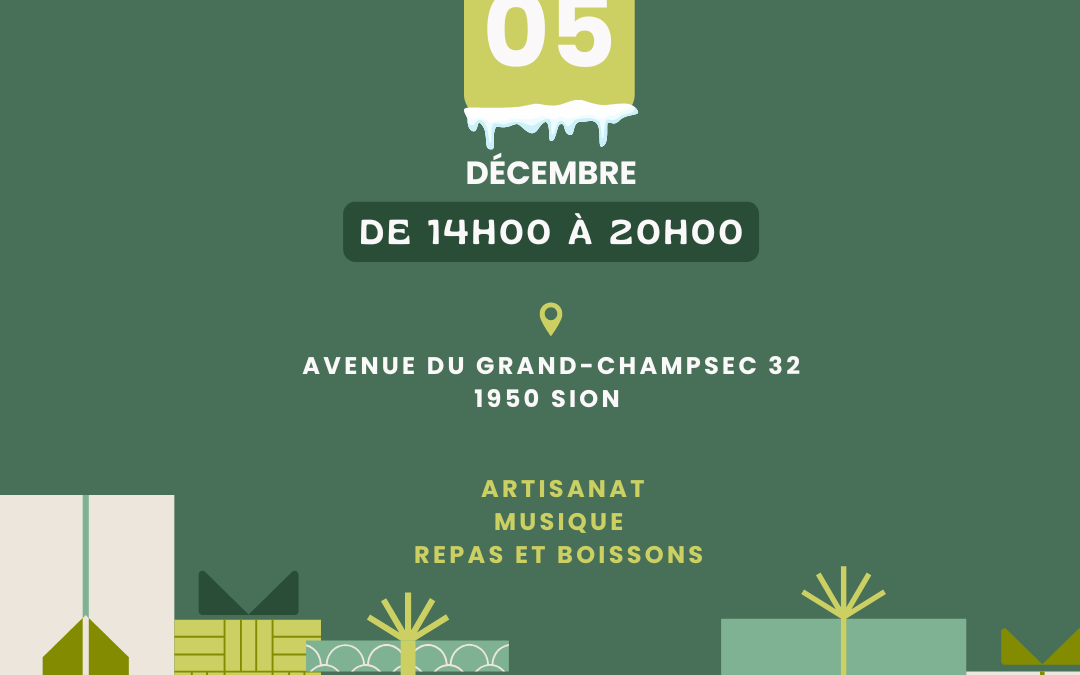 Marché de Noël au Foyer de Champsec